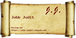 Jobb Judit névjegykártya