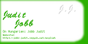 judit jobb business card